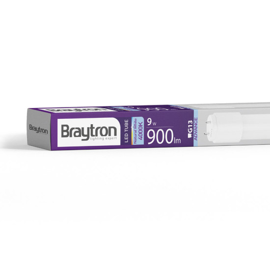 BRAYTRON advance LED fénycső 9W 900Lm 4000K kétoldali betáplálás