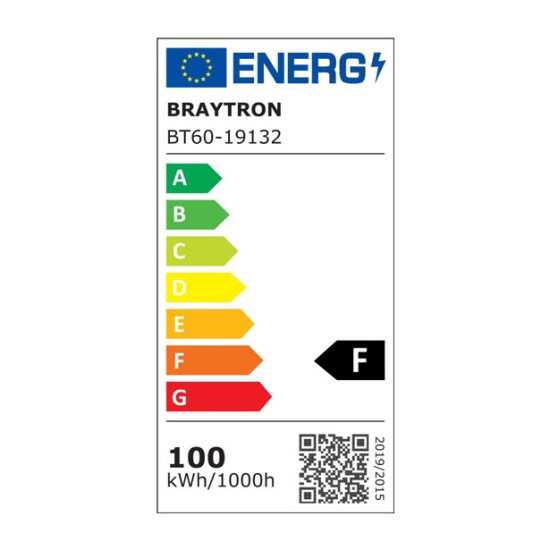 BRAYTRON LED fényvető 100W 9000Lm 6500K fekete