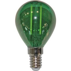 LUMEN E14 2W zöld G45 kisgömb filament LED fényforrás
