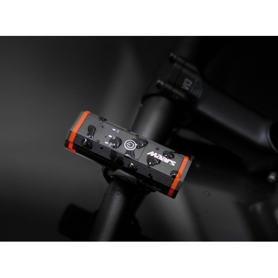 MAARS Professional 5W 500Lm tölthető kerékpár lámpa IP65 MS 601