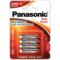 Panasonic LR03PPG/4BP 1,5V AAA/mikro tartós alkáli elem 4 db/csomag