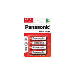 Panasonic RedZinc R6RZ/4BP AA/ceruza cink-mangán féltartós elem 4 db/csomag