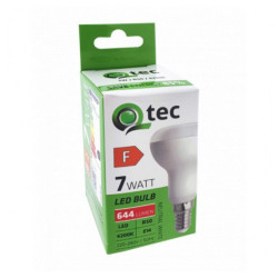 Qtec 7W LED fényforrás  E14 R50  644Lm 4200K