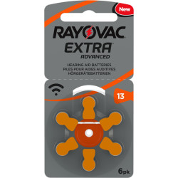 Rayovac Extra PR13/6BP hallókészülék elem