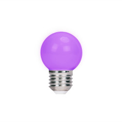TFO LED fényforrás E27 G45 kisgömb 2W lila (5db/csomag)