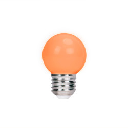 TFO LED fényforrás E27 G45 kisgömb 2W narancssárga (5db/csomag)