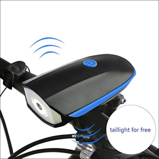 Trixline TR 323 Kerékpár lámpa USB-ről tölthető 250Lm