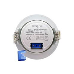 Trixline TR 412 beépítethető spot lámpa fehér/forgatható