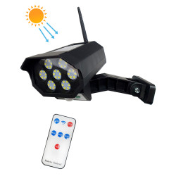 TRIXLINE TR593 napelemes álkamera lámpa távirányítóval