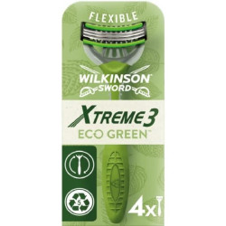 WILKINSON eldobható borotva Xtreme 3 ECO Green 4db/cs